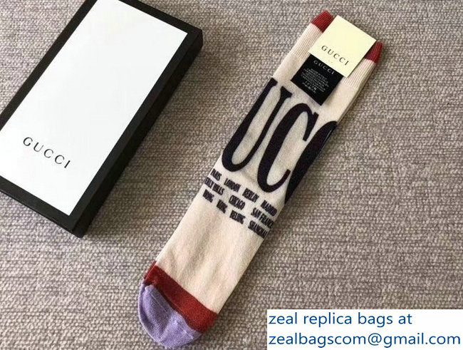 Gucci Cotton Socks G25 - Click Image to Close