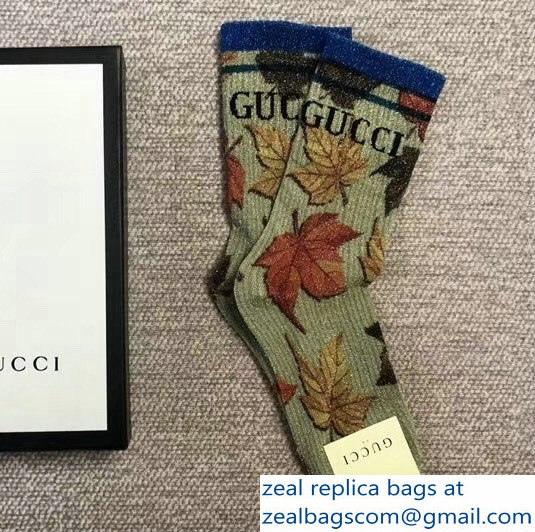 Gucci Cotton Socks G33 - Click Image to Close