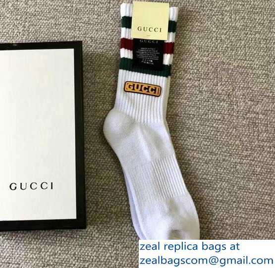 Gucci Cotton Socks G43 - Click Image to Close