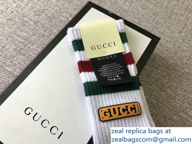 Gucci Cotton Socks G43 - Click Image to Close