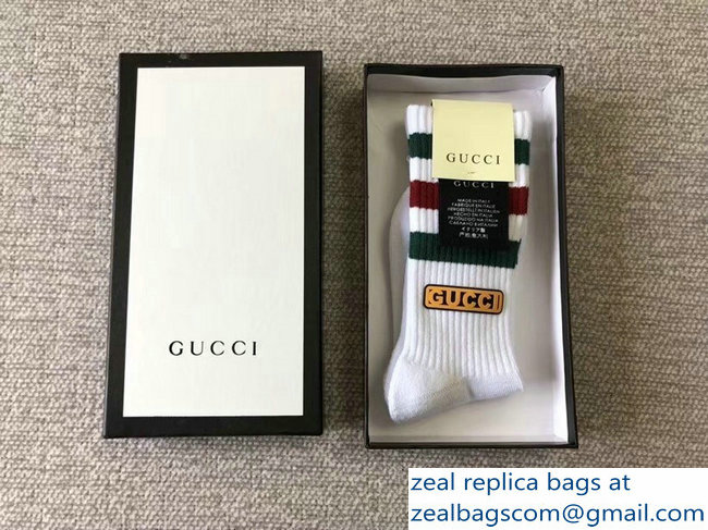 Gucci Cotton Socks G43 - Click Image to Close