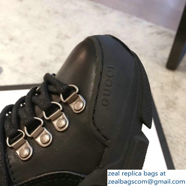 Gucci Flashtrek Lovers Sneakers Black 2018