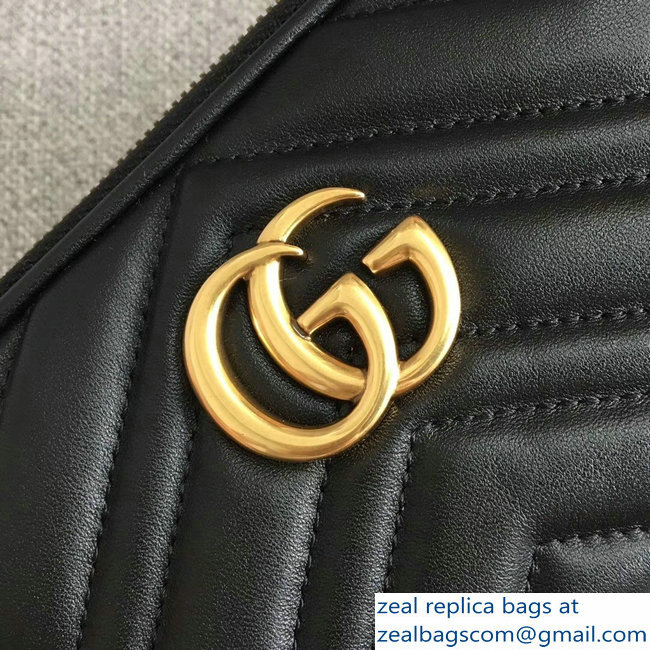 Gucci GG Marmont Mini Chain Bag 546581 Black 2018