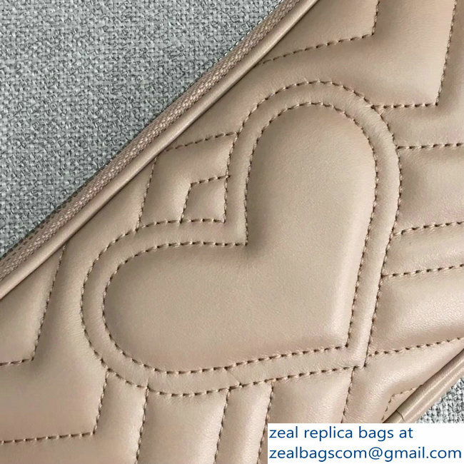 Gucci GG Marmont Mini Chain Bag 546581 Nude 2018