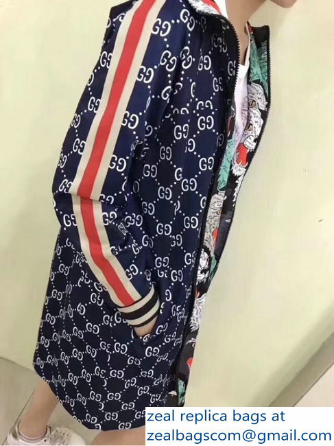 Gucci Reversible GG and Tiger Jacket 2018 - Click Image to Close