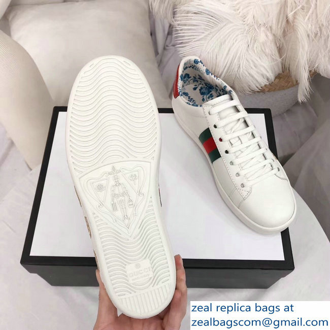 Gucci Web Guccy Lovers Sneakers White 2018 - Click Image to Close