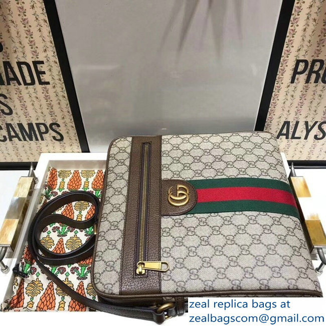 Gucci Web Stripe Ophidia GG Medium Messenger Bag 547934 2018