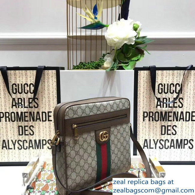 Gucci Web Stripe Ophidia GG Medium Messenger Bag 547934 2018