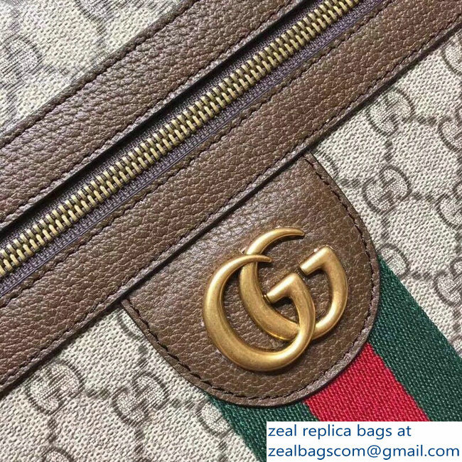 Gucci Web Stripe Ophidia GG Medium Messenger Bag 547934 2018 - Click Image to Close