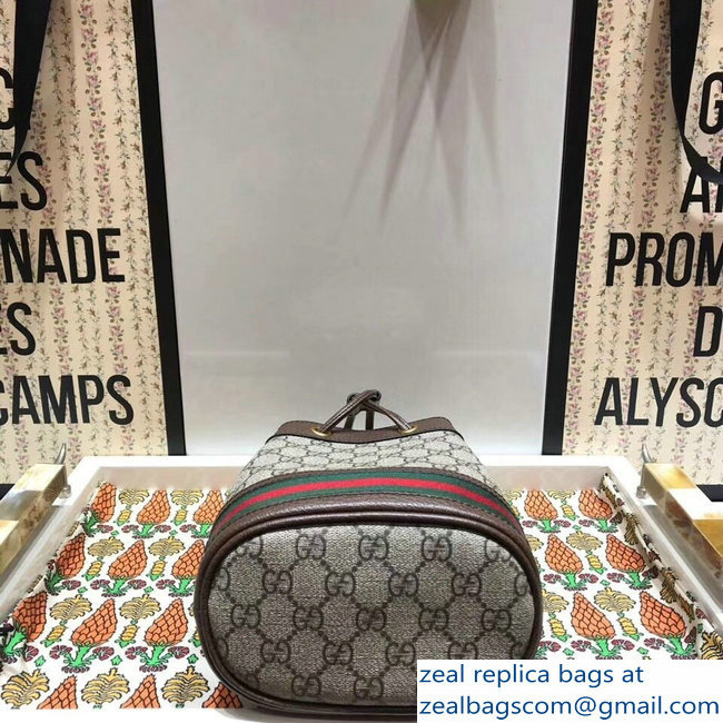 Gucci Web Stripe Ophidia GG Mini Bucket Bag 550620 2018
