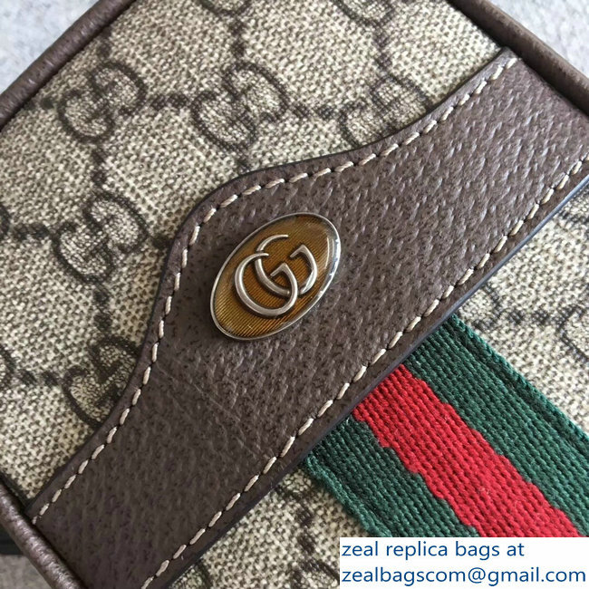 Gucci Web Stripe Ophidia GG Mini Shoulder Phone Bag 546595 2018