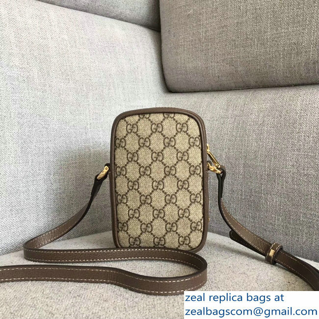 Gucci Web Stripe Ophidia GG Mini Shoulder Phone Bag 546595 2018