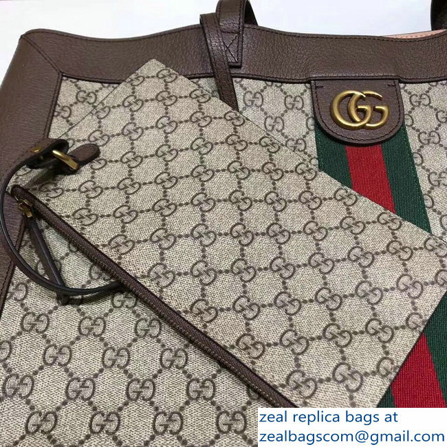 Gucci Web Stripe Ophidia GG Tote Bag 547947 2018