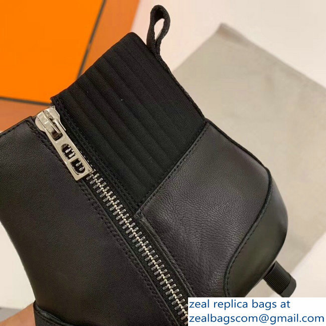 Hermes Shocky Ankle Boots Black 2018
