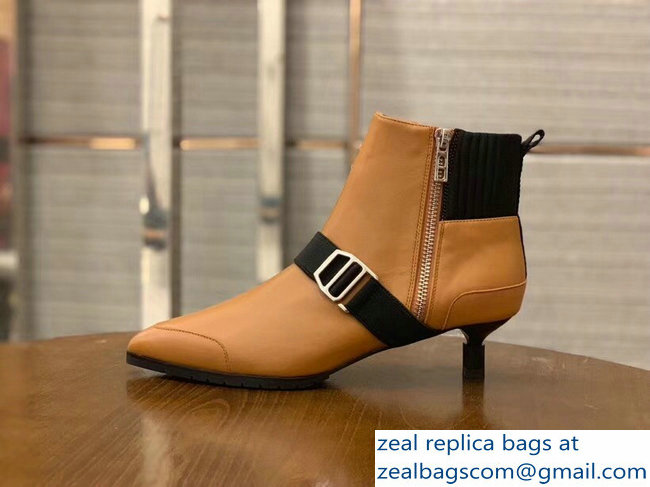 Hermes Shocky Ankle Boots Brown 2018 - Click Image to Close