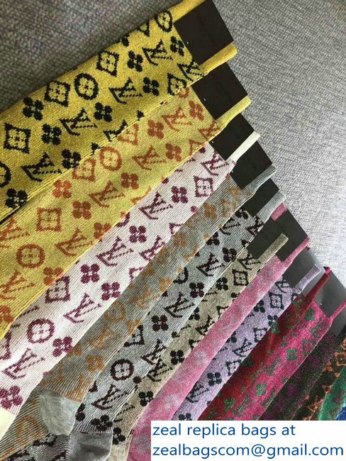 Louis Vuitton Cotton Socks LV10