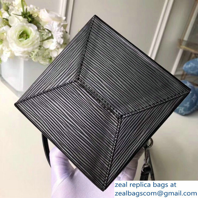 Louis Vuitton EPI Leather Bleecker Box Bag M52466 Black 2018