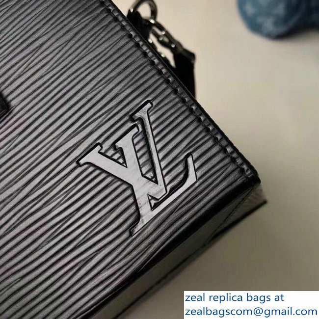 Louis Vuitton EPI Leather Bleecker Box Bag M52466 Black 2018 - Click Image to Close