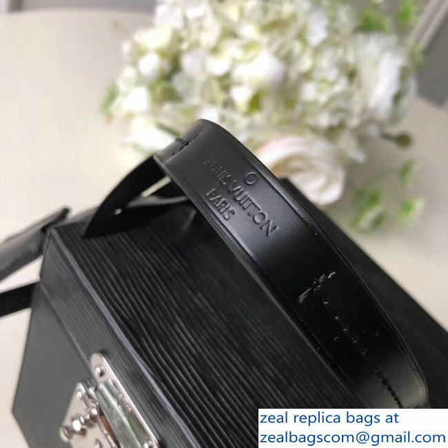 Louis Vuitton EPI Leather Bleecker Box Bag M52466 Black 2018