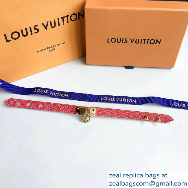 Louis Vuitton Logomania Bracelet Peach