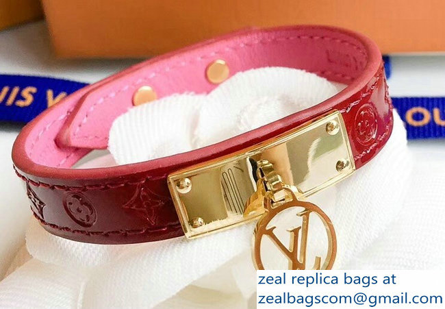 Louis Vuitton Logomania Bracelet Red - Click Image to Close