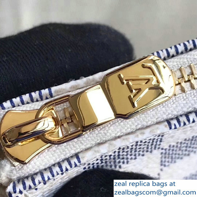 Louis Vuitton Mini Pochette Accessoires Bag Damier Azur Canvas N58010 - Click Image to Close