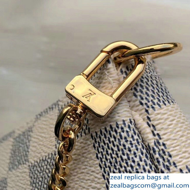Louis Vuitton Mini Pochette Accessoires Bag Damier Azur Canvas N64451 Playing Birds - Click Image to Close
