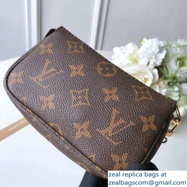 Louis Vuitton Mini Pochette Accessoires Bag Monogram Canvas M58009