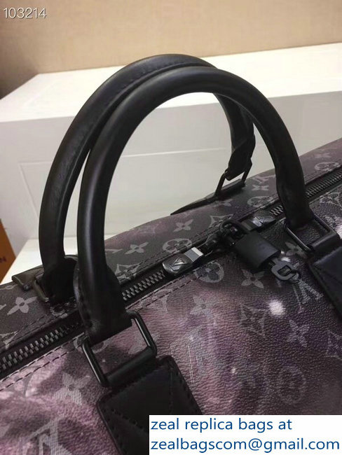 Louis Vuitton Monogram Galaxy Canvas Keepall Bandouliere 50 Bag M44166 2018 - Click Image to Close
