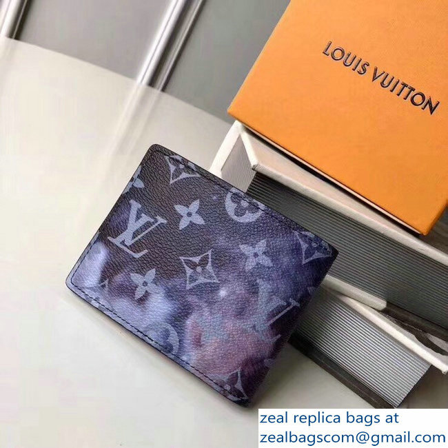 Louis Vuitton Monogram Galaxy Canvas Multiple Wallet M67429 2018 - Click Image to Close