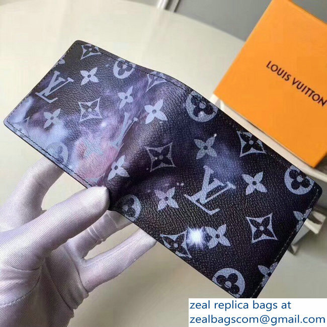 Louis Vuitton Monogram Galaxy Canvas Multiple Wallet M67429 2018