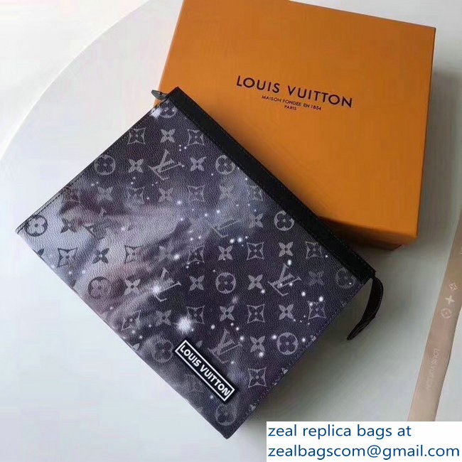 Louis Vuitton Monogram Galaxy Canvas Pochette Voyage MM Bag M44448 2018 - Click Image to Close