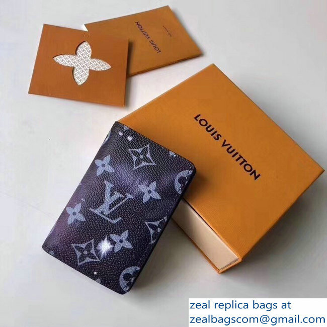 Louis Vuitton Monogram Galaxy Canvas Pocket Organizer Wallet M63873 2018 - Click Image to Close