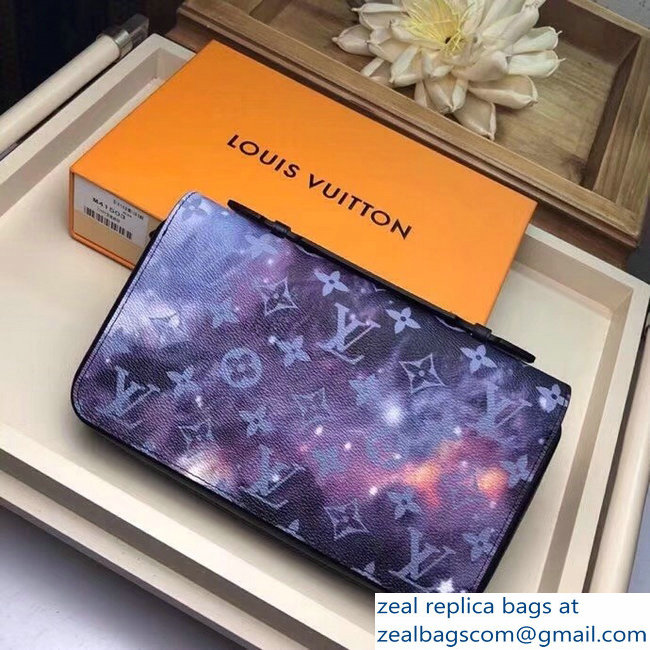 Louis Vuitton Monogram Galaxy Canvas Zippy XL Wallet 2018