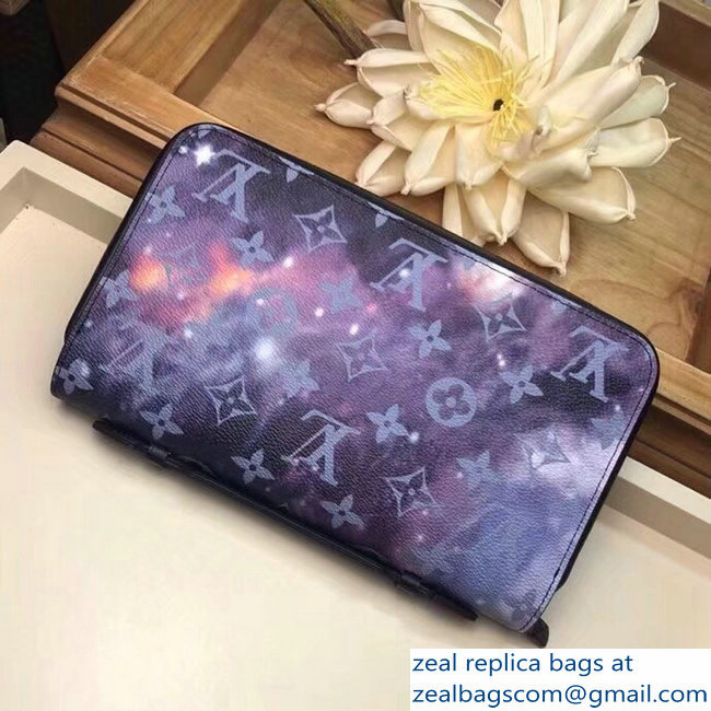Louis Vuitton Monogram Galaxy Canvas Zippy XL Wallet 2018