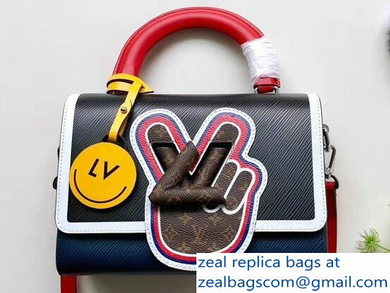 Louis Vuitton Peace Symbol Twist MM Bag 2018
