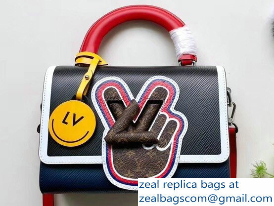 Louis Vuitton Peace Symbol Twist MM Bag 2018 - Click Image to Close