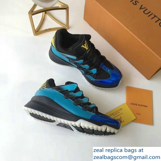 Louis Vuitton Zig Zag Sneakers Blue 2018 - Click Image to Close