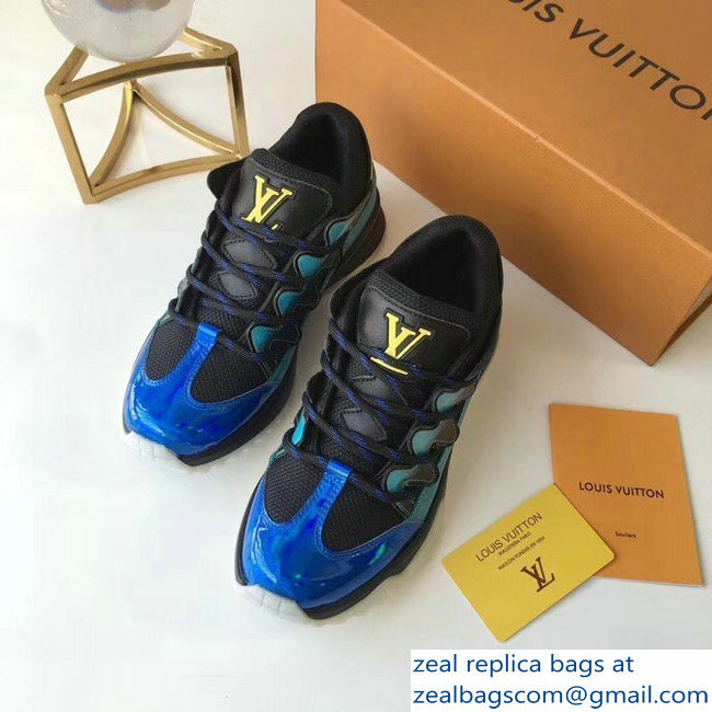 Louis Vuitton Zig Zag Sneakers Blue 2018 - Click Image to Close