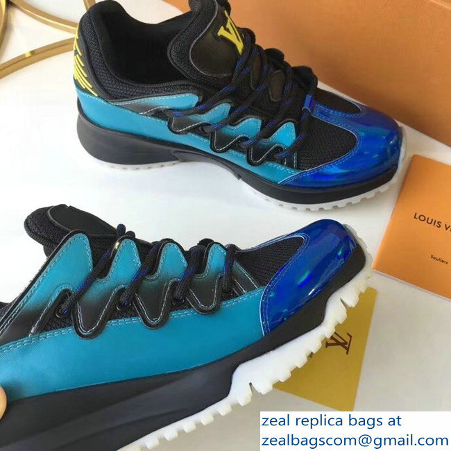 Louis Vuitton Zig Zag Sneakers Blue 2018 - Click Image to Close