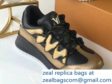 Louis Vuitton Zig Zag Sneakers Gold 2018 - Click Image to Close