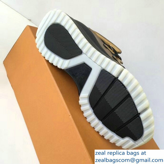 Louis Vuitton Zig Zag Sneakers Gold 2018