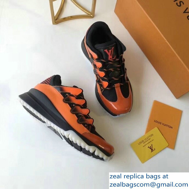 Louis Vuitton Zig Zag Sneakers Orange 2018 - Click Image to Close