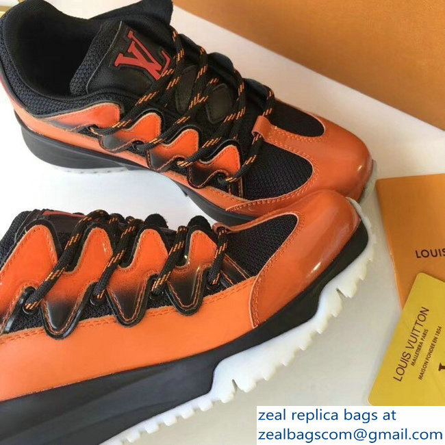 Louis Vuitton Zig Zag Sneakers Orange 2018