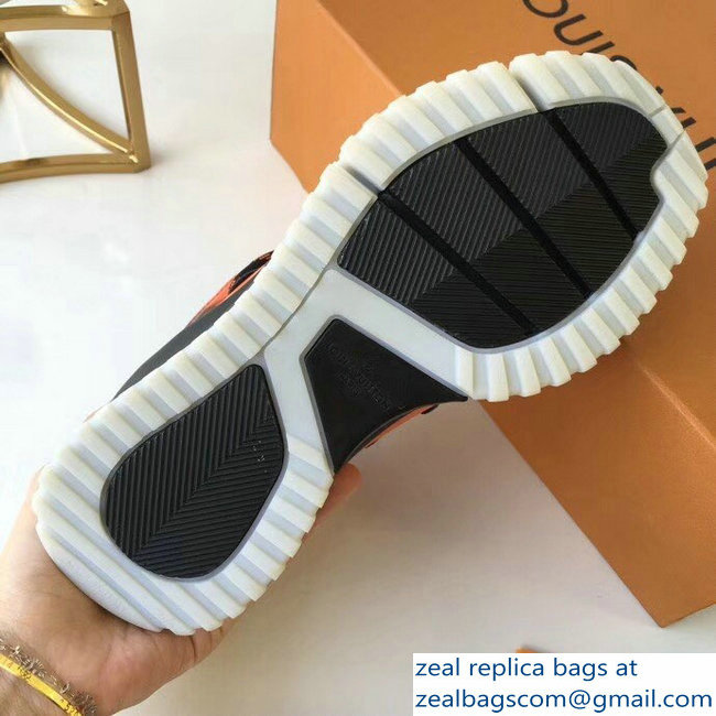 Louis Vuitton Zig Zag Sneakers Orange 2018 - Click Image to Close