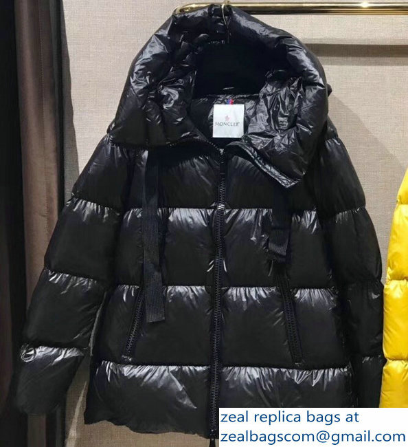 Moncler Down Jacket Black 2018 - Click Image to Close