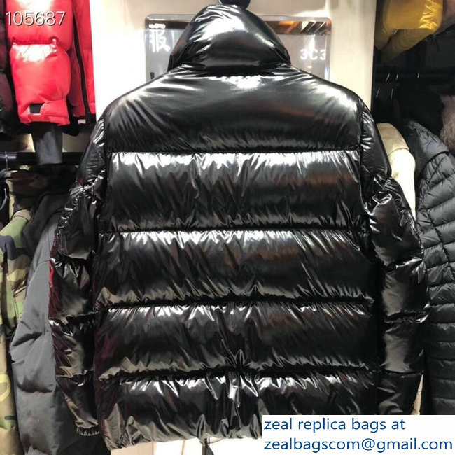 Moncler Down Jacket Black/Green 2018