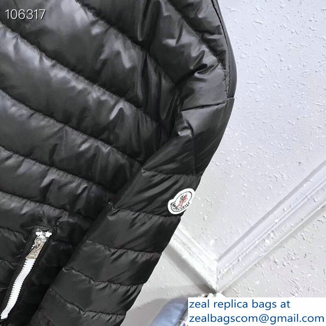 Moncler Down Jacket Black/Red 2018