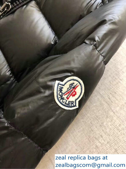 Moncler Long Down Jacket Black 2018