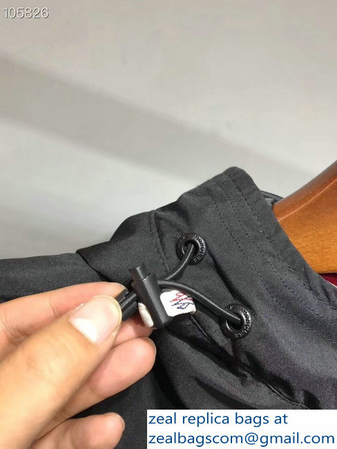 Moncler Men's Black/Stripe Jacket 2018 - Click Image to Close